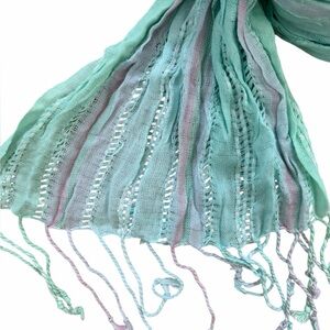 Turquoise Scarf